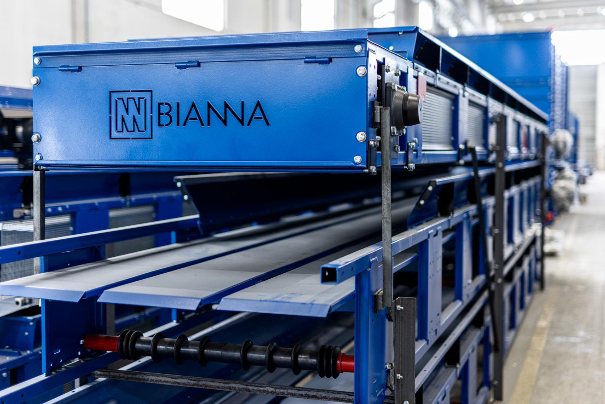 Detalle de la maquinaria de Bianna