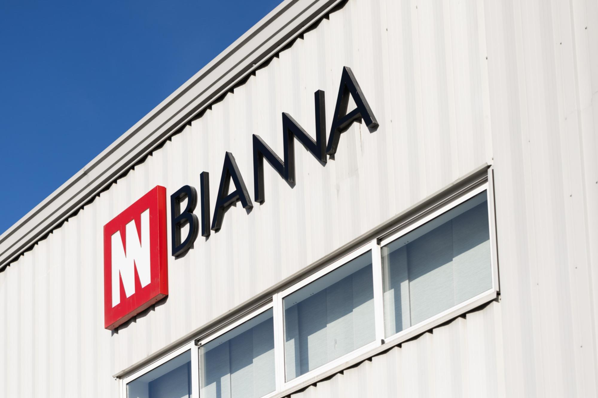 Exterior del edificio de Bianna