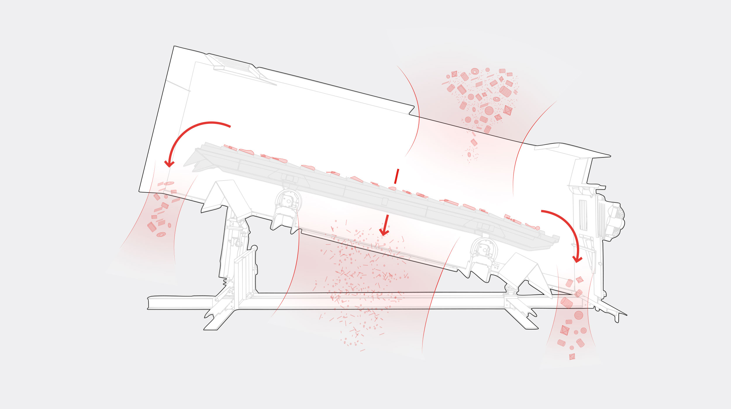 Funcionamiento del Separador Balístico