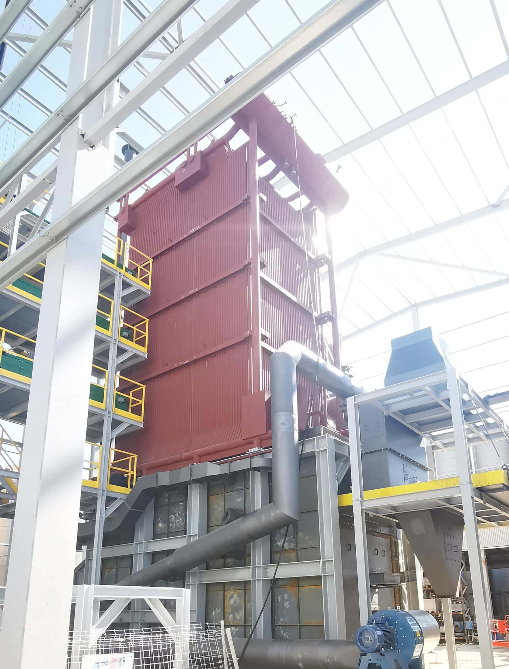 Steam process boiler