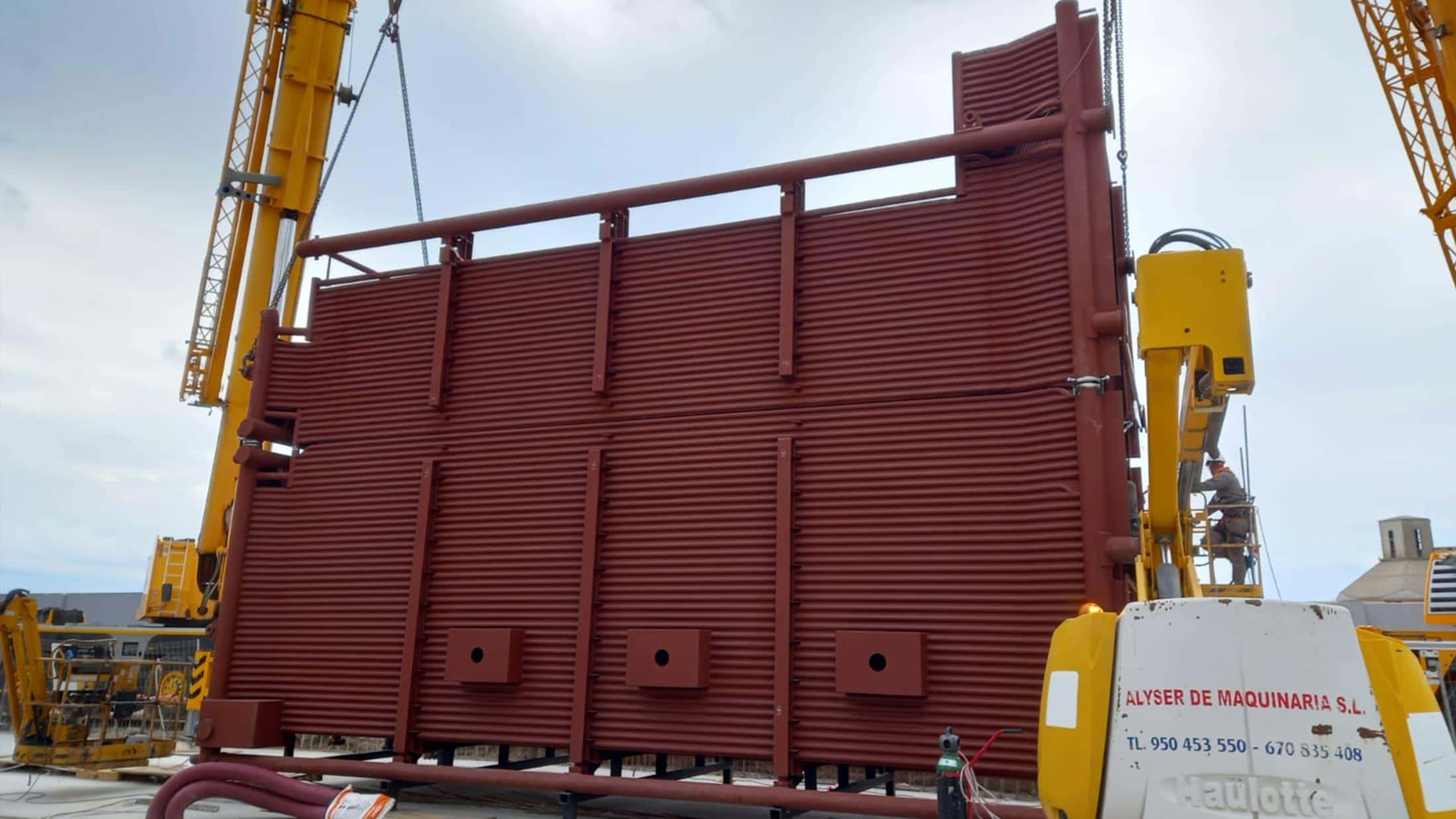 Steam process boiler