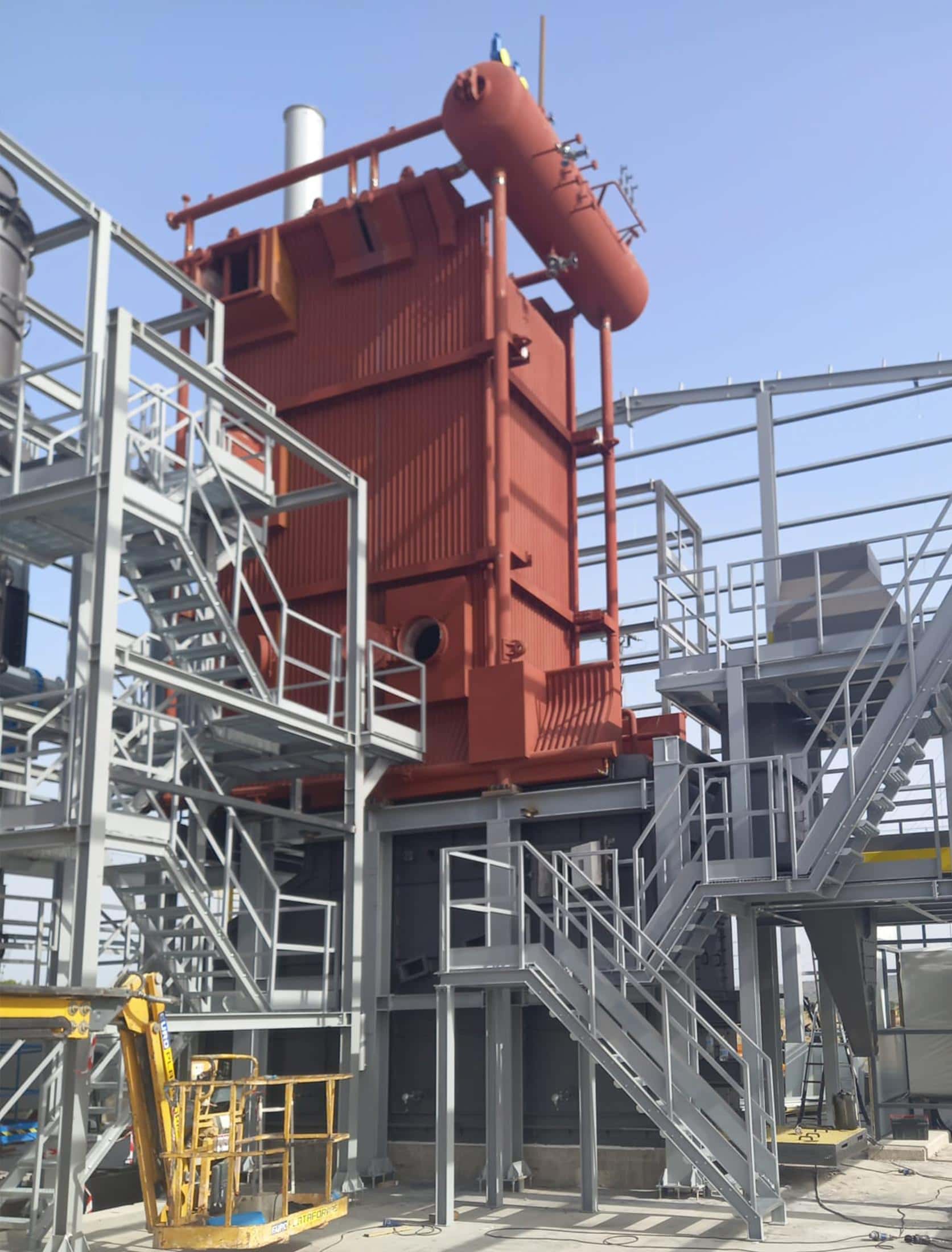 Steam process boiler