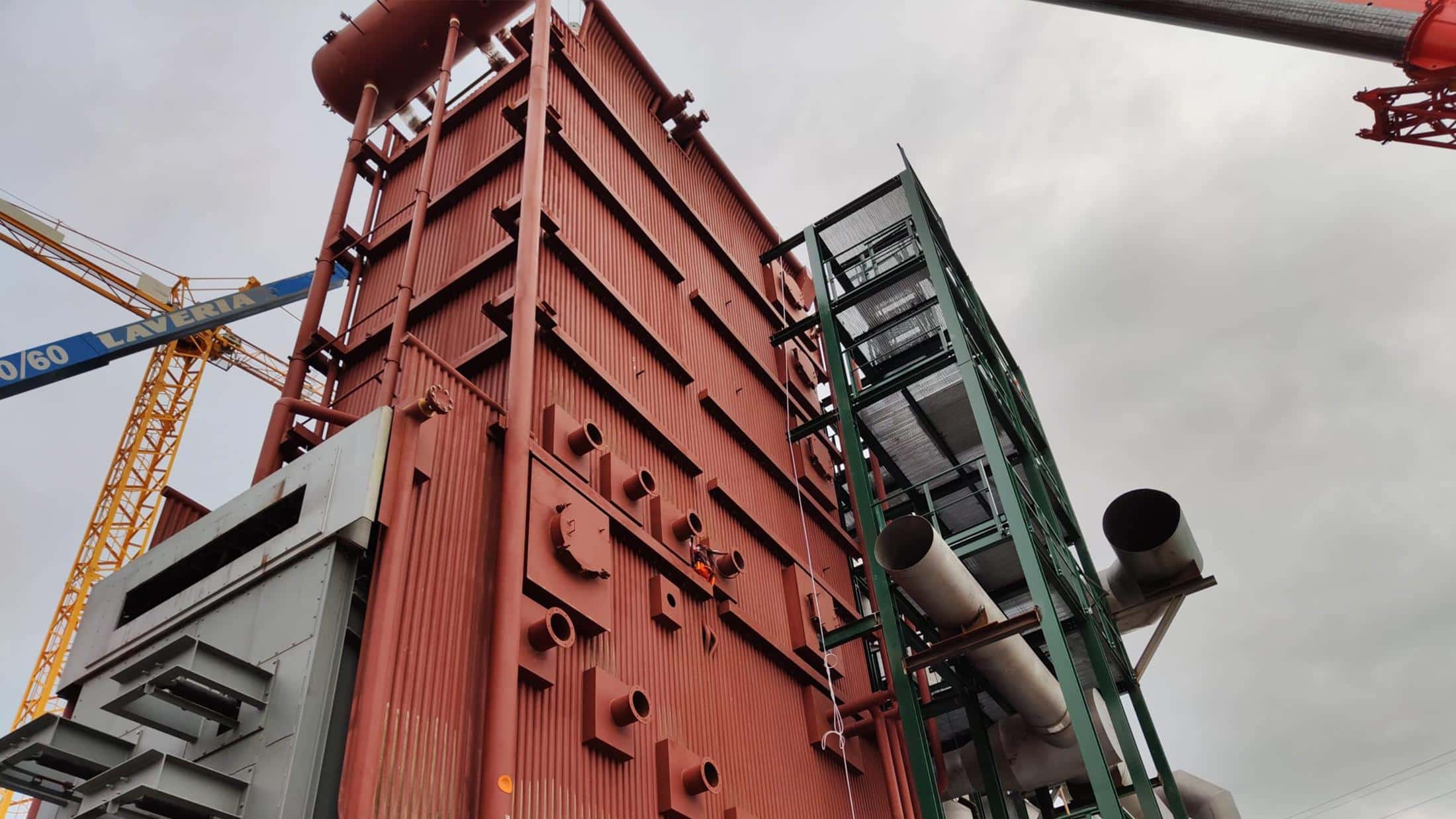 Steam process boiler