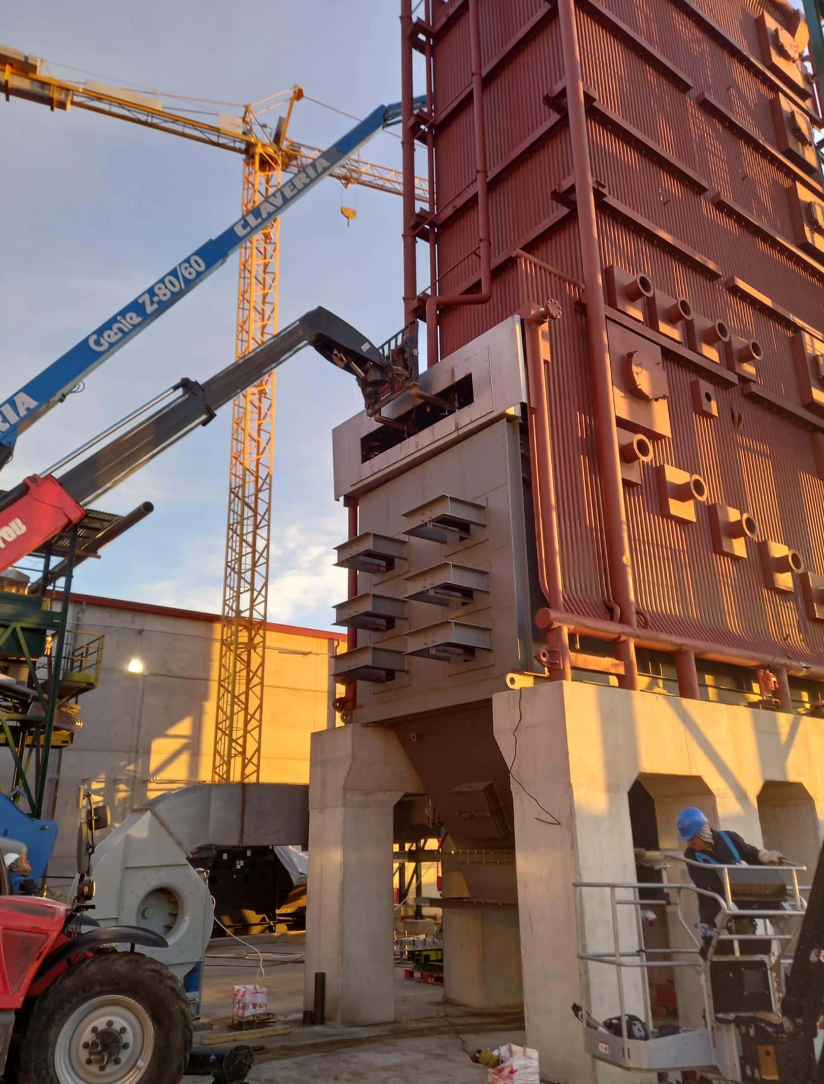 Steam process boiler