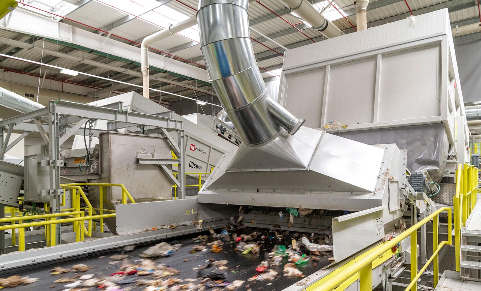 Sistema de aspiración PEBD