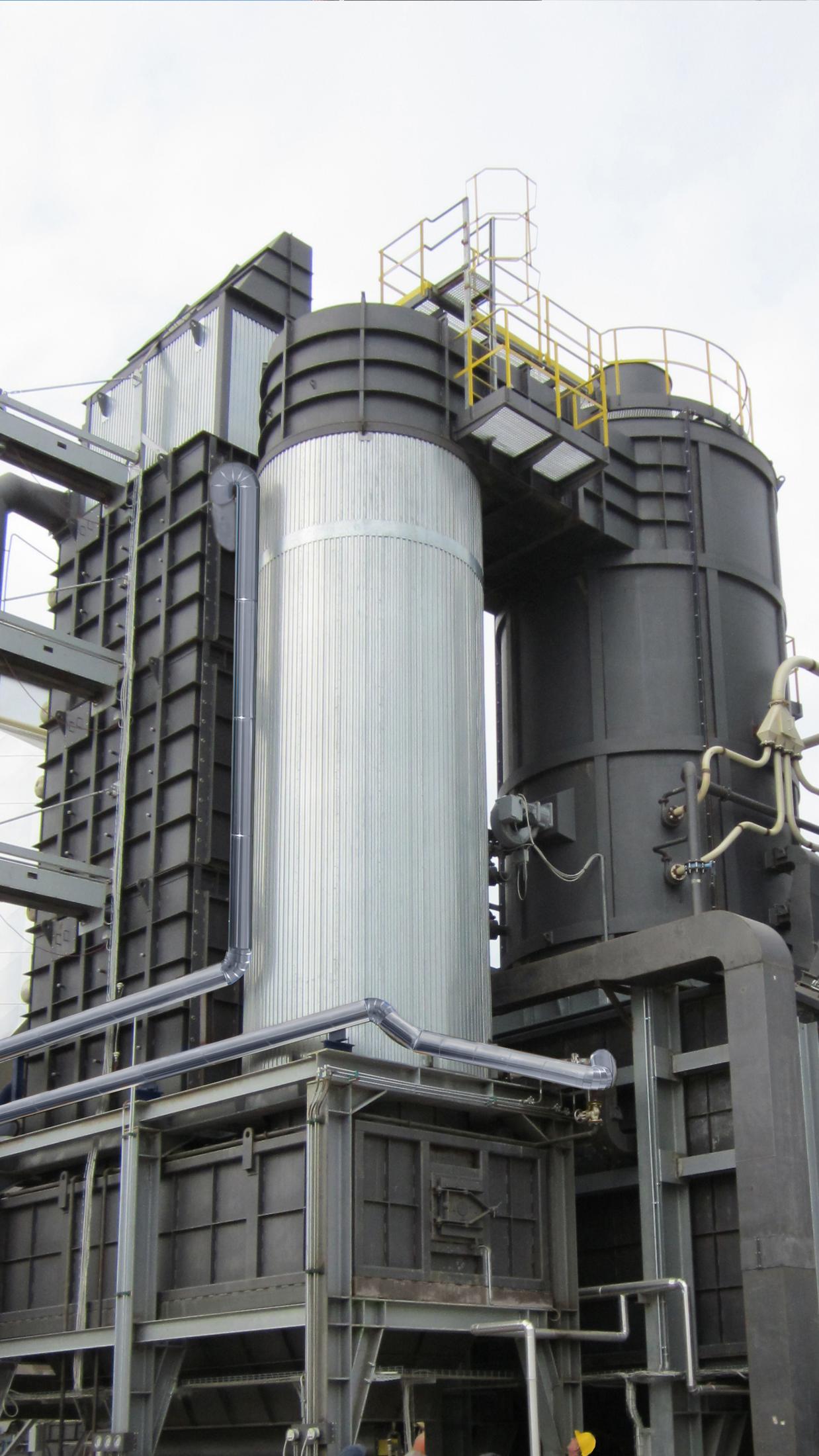 Caldera de aceite térmico