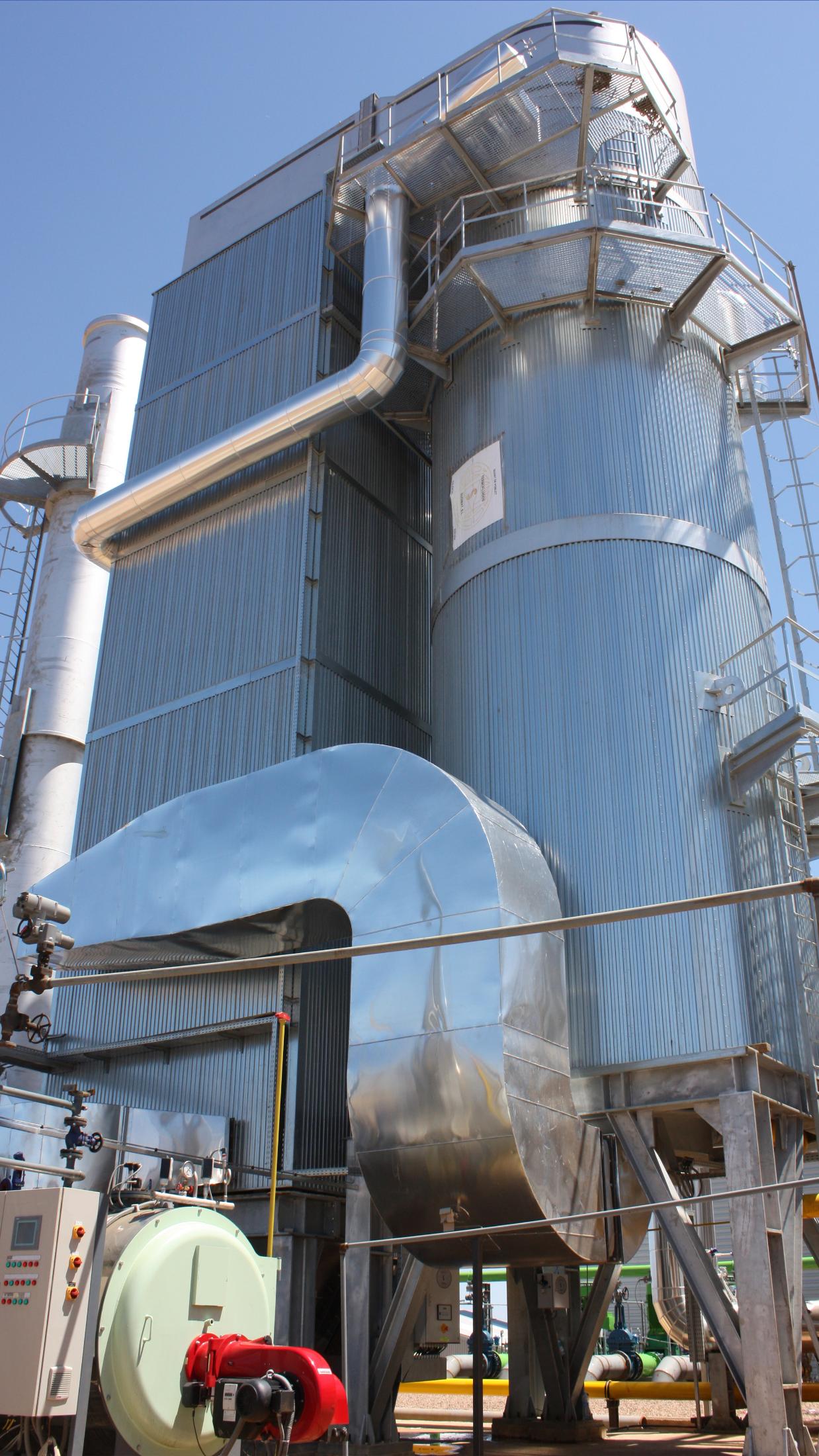 Caldera de aceite térmico