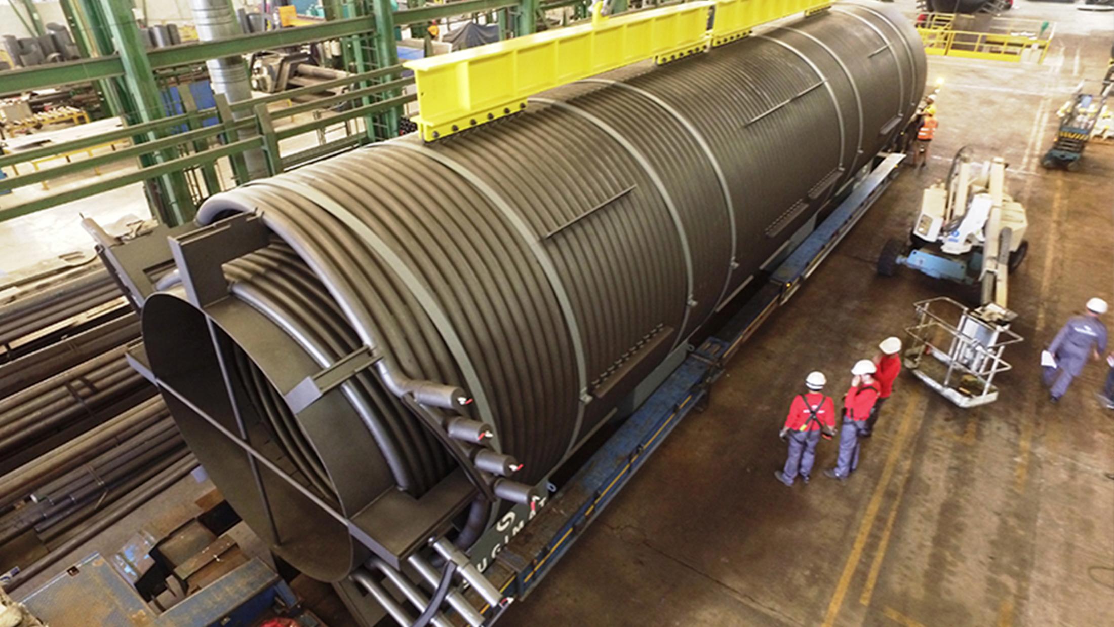 Caldera de aceite térmico