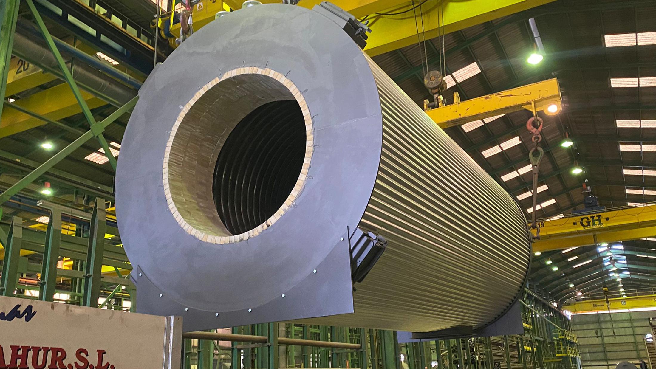 Caldera de aceite térmico