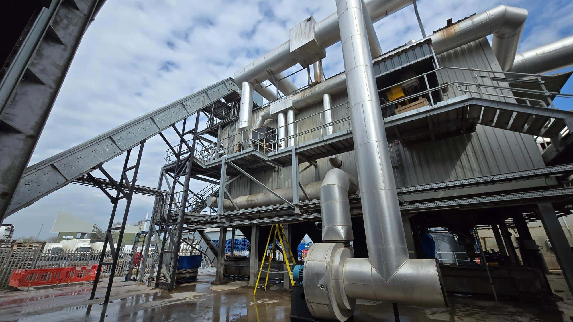 Planta de tratamiento de residuos