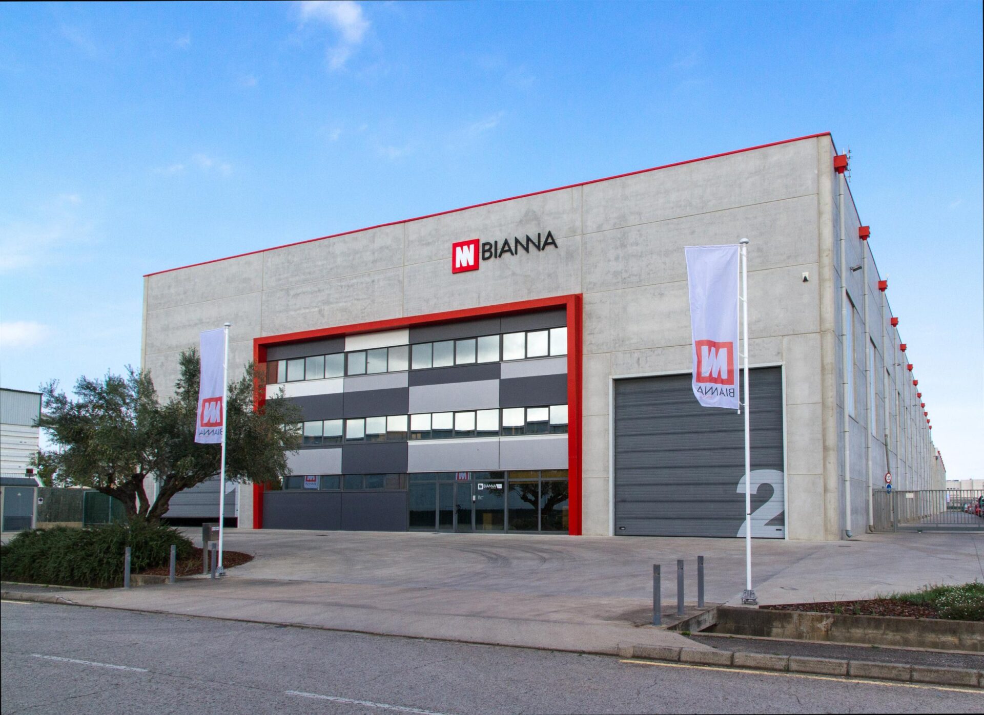 Exterior de la sede de Bianna