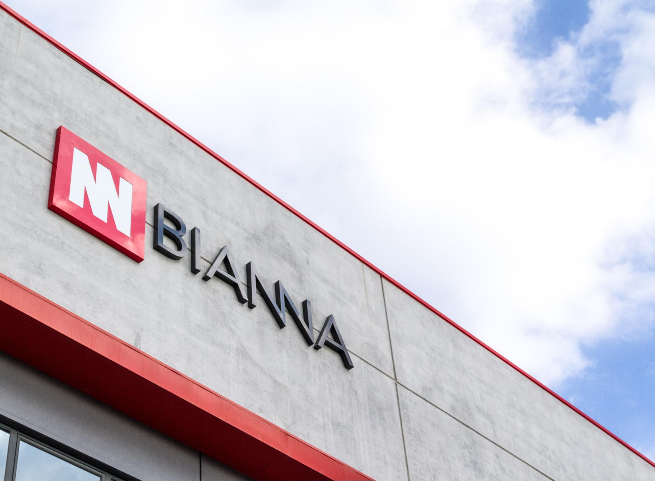 Exterior de las oficinas de Bianna